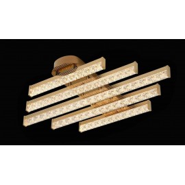 Luxurious Design Metallic Acrylic Ceiling LED Lamp