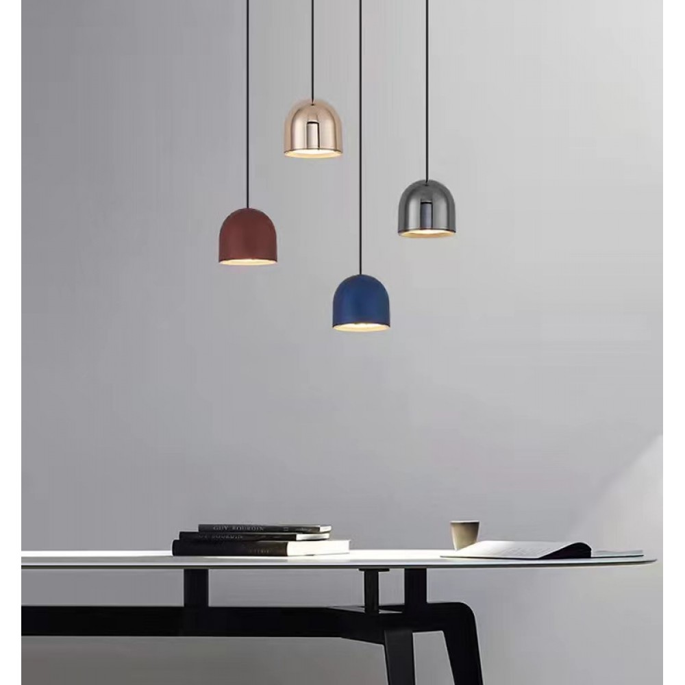 Modern Simple Atmosphere  Bullet Shaped LED Hanging Lamp
