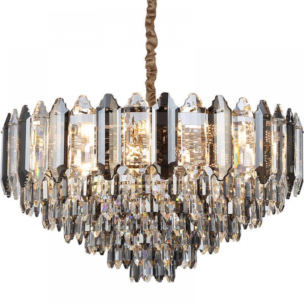 Postmodern Simple Atmospheric Conical LED Crystal pendent light