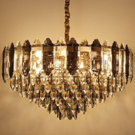 Postmodern Simple Atmospheric Conical LED Crystal pendent light