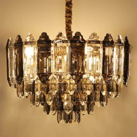 Postmodern Simple Atmospheric Conical LED Crystal pendent light