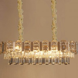 Nordic Modern Villa Living Room Gorgeous LED Crystal Pendent light
