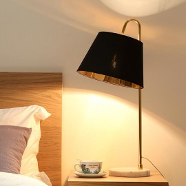 Modern Marble LED hotel table lamps Living Room Bedroom Bedside LED Light