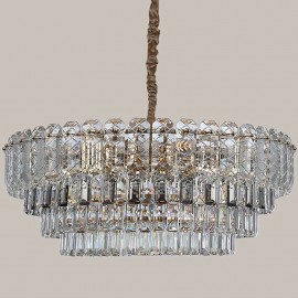 Modern Minimalist Atmosphere Mesh Crystal LED Pendent Light