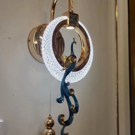 Creative light luxury style Phoenix LED wall light
