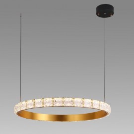 Home Modern Luxury  Metal Ring  Acrylic  LED Pendant Lamp