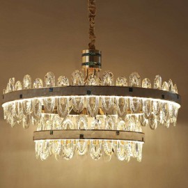 Simple Atmosphere Shell Crystal LED Pendent Lamp 