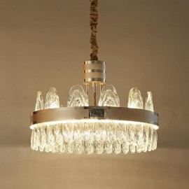   Modern Simple Atmosphere Shell Crystal LED Pendent Light   