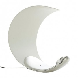 Birthday gift Crescent moon simple acrylic touch LED table lamp
