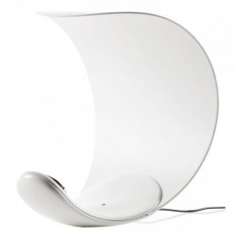 Birthday gift Crescent moon simple acrylic touch LED table lamp