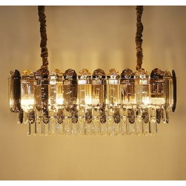 High quality luxury atmosphere LED crystal pendent light
