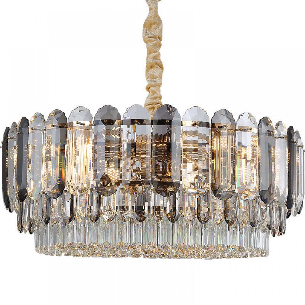 High quality luxury atmosphere LED crystal pendent light