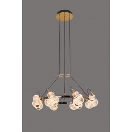 Creative Chinese style crystal gourd LED pendant lamp