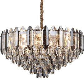 Postmodern Simple Atmospheric Conical LED Crystal pendent light