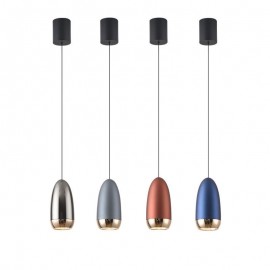  Minimalist Design Creative Bullet Head suspended Small pendant Lamp
