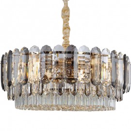 High quality luxury atmosphere LED crystal pendent light
